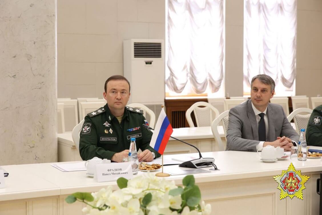 Russia's deputy defense minister visiting Minsk