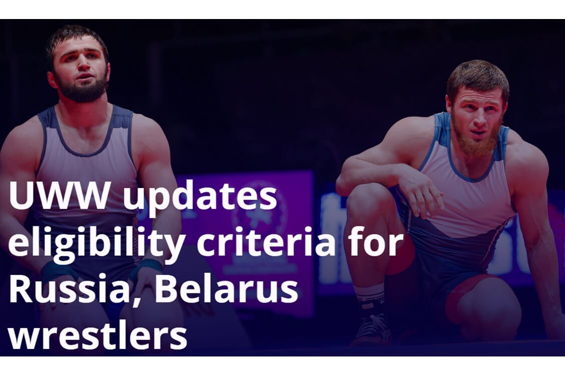 Governing body eases restrictions for wrestlers from Russia, Belarus